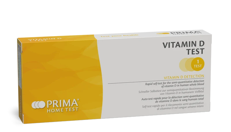 PRIMA Home Test Vitamina D – Test Semiquantitativo