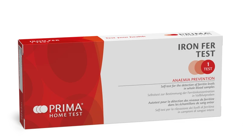 PRIMA Home Test Ferritina – Test Carenza di Ferro