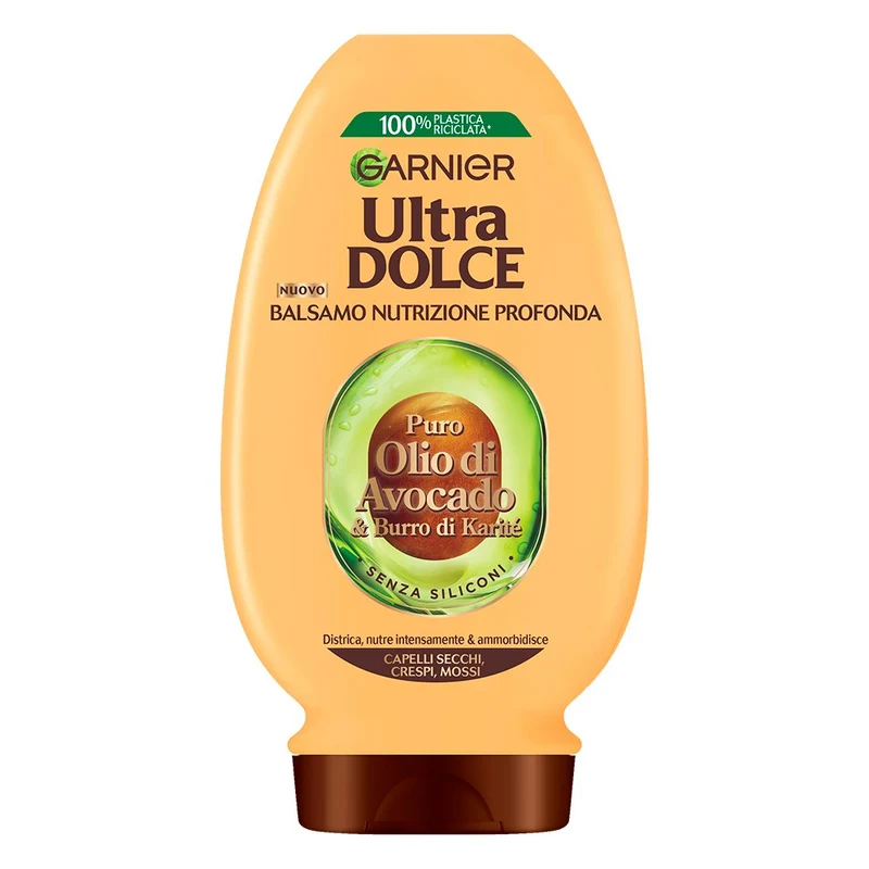 Garnier Ultra Dolce Balsamo 200Ml Avocado&Karité — Cartone intero da 6 confezioni · Cartone da 6 pz