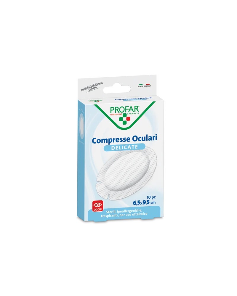 Compresse oculari delicate