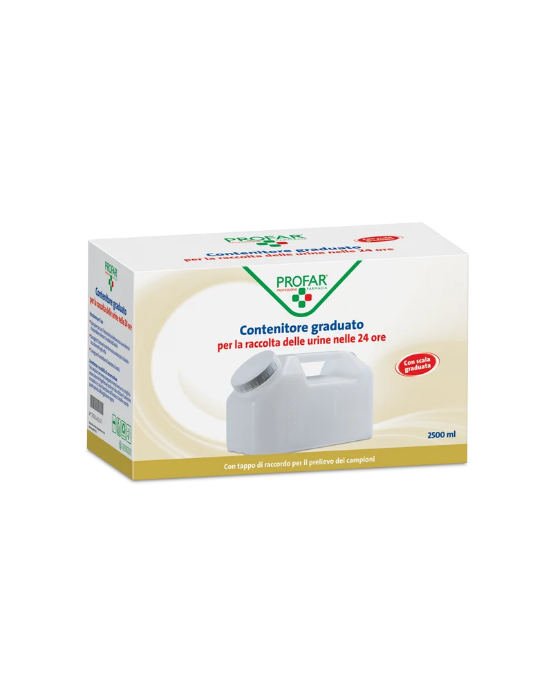 Contenitore urine 24 ore 2500 ml