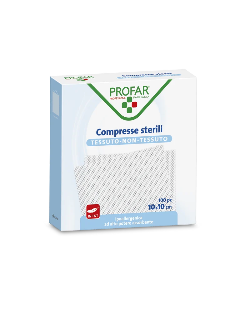 Compresse di Garza in TNT 100pz - 10X10 CM
