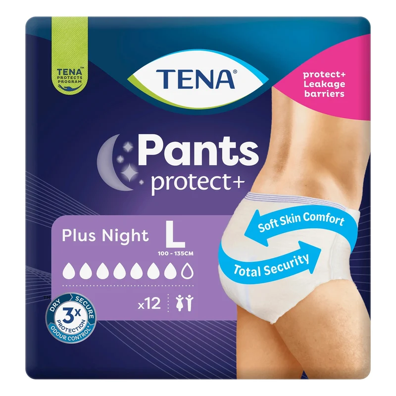 Tena Pants Plus — Mutandina Assorbente Incontinenza · Vendita all'ingrosso a cartone