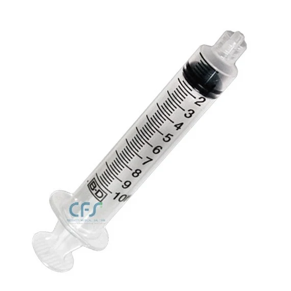 Siringa senza ago BD Plastipak 10 ml - Luer Lock (conf.100 pz.)