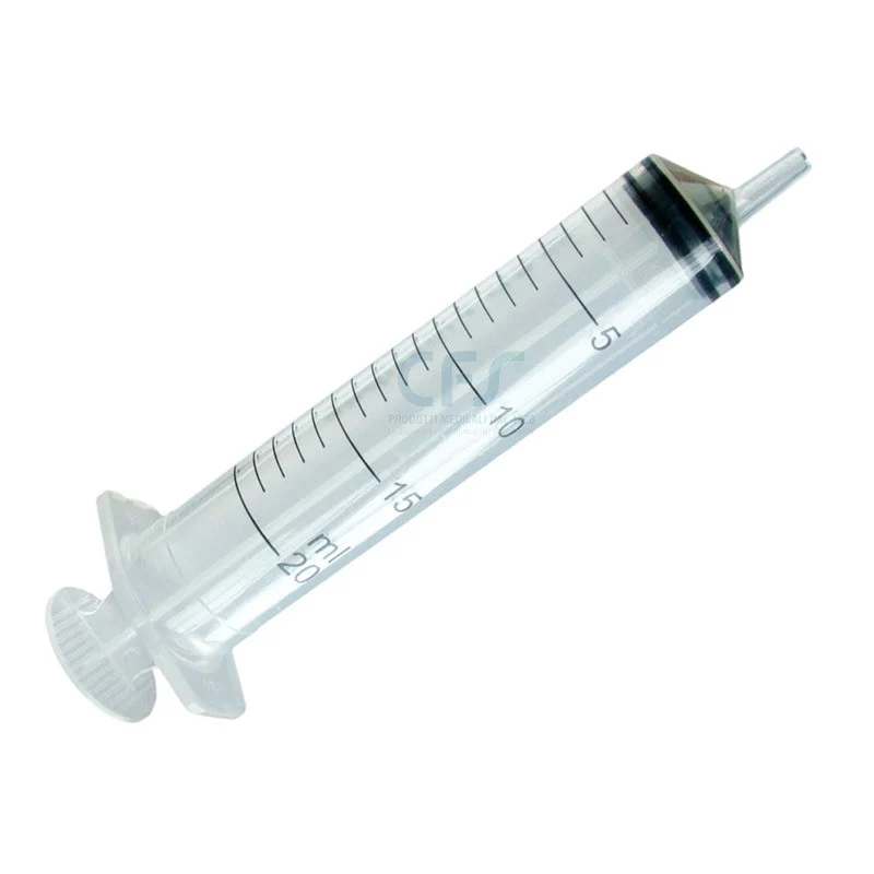 Siringa senza ago BD Plastipak 20 ml - Luer eccentrico (conf.60 pz.)