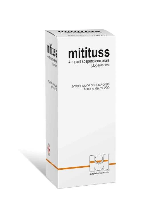 Mitituss 4 mg/ml sospensione orale cloperastina