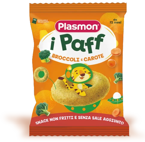 Plasmon paff anellini broccoli carota 15 g