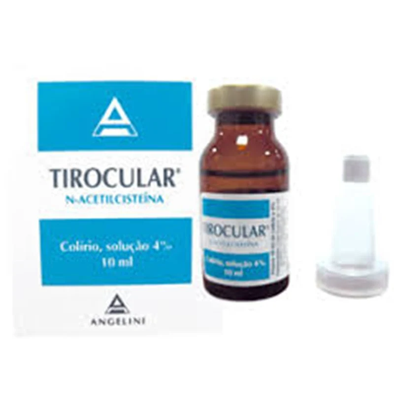 Tirocular 4% collirio, soluzione acetilcisteina