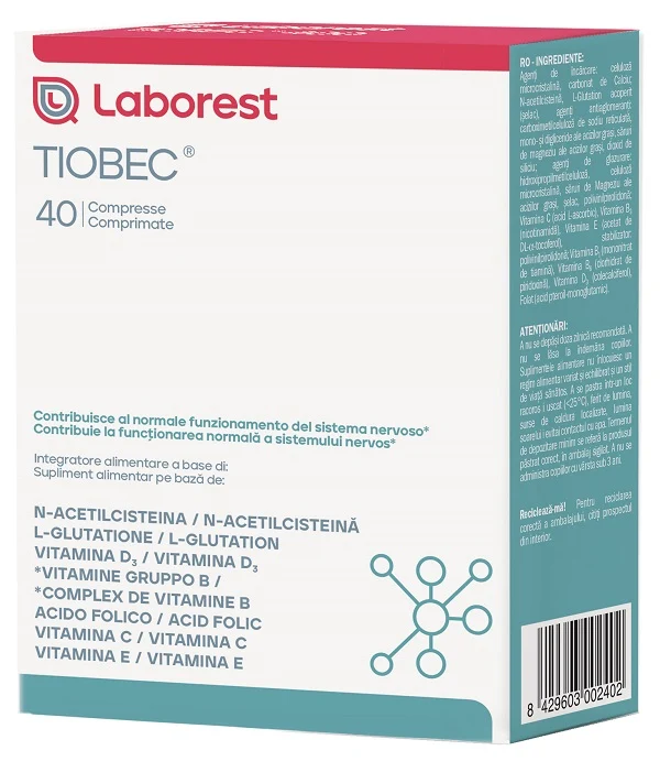 Tiobec 40 compresse