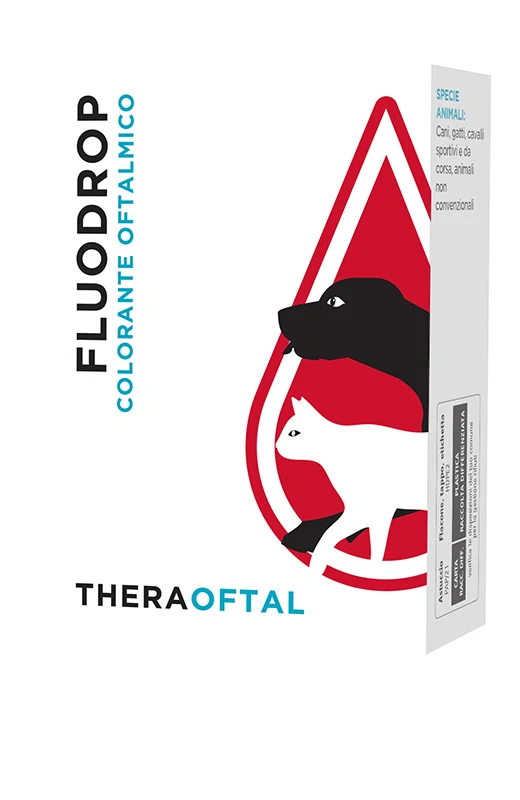Theraoftal fluodrop colorante oftalmico 5mg/ml 10 fiale da 0,4 ml
