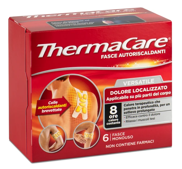 Fascia thermacare versatile 6 pezzi