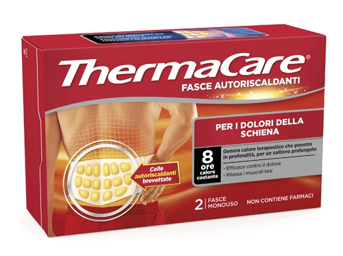 Fascia autoriscaldante a calore terapeutico thermacare schiena 4 pezzi