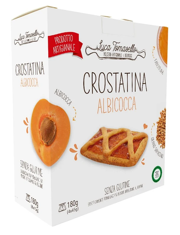 Crostatina albicocca 180 g