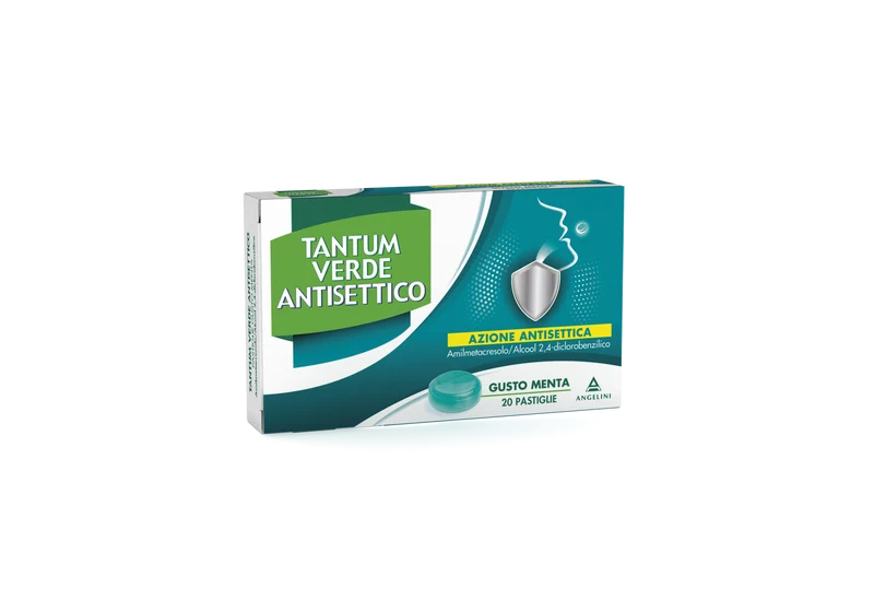 Tantum verde antisettico pastiglie gusto menta medicinale equivalente