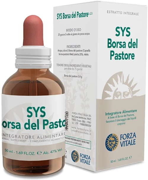 Sys borsa del pastore gocce 50 ml