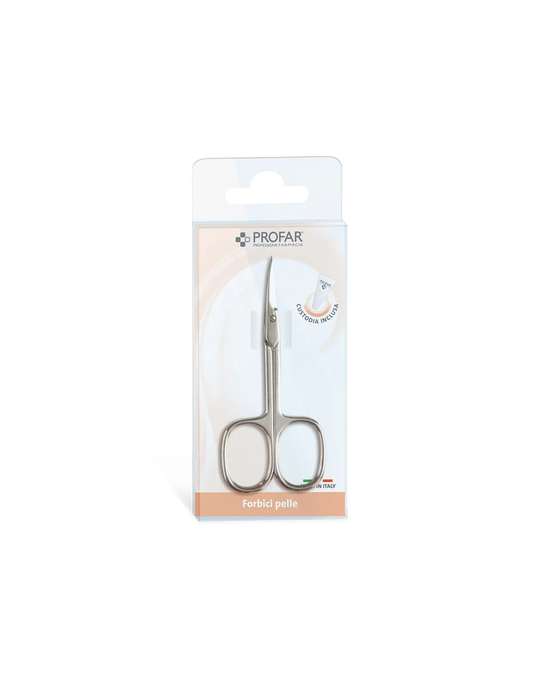 Forbicine pelli punte curve