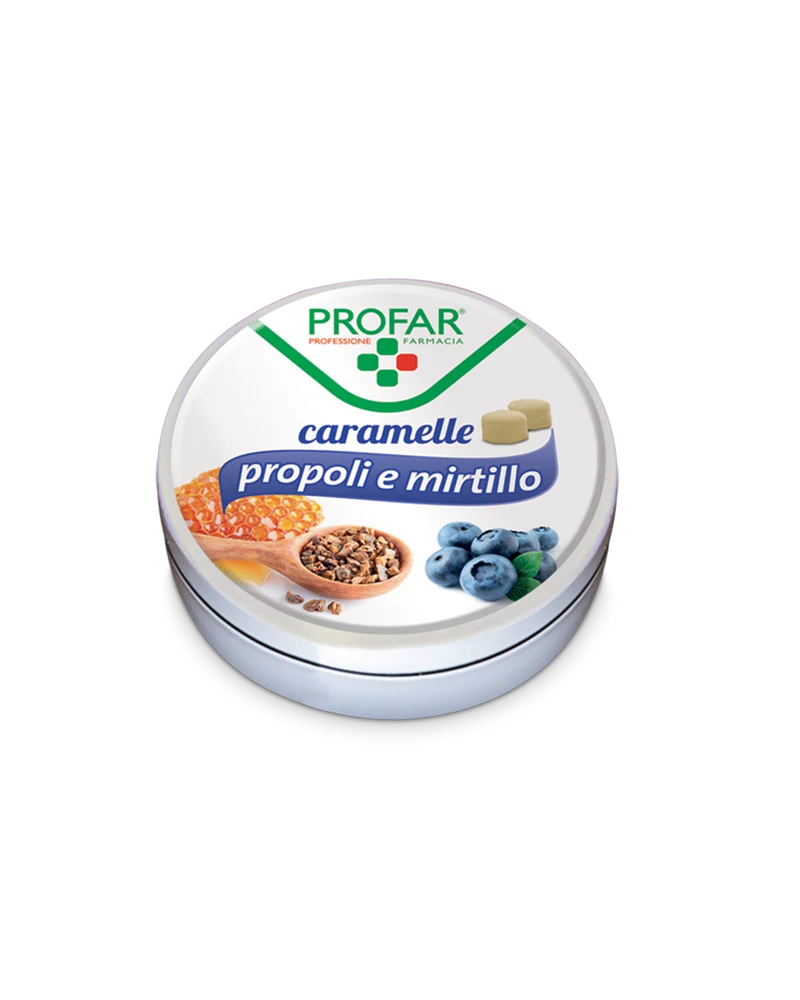 Caramelle propoli mirtillo