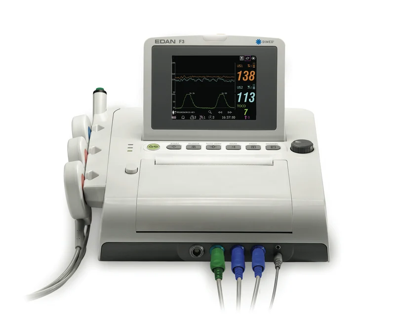 Monitor Fetale Dimed F3 Colori Gemellari | GEF Medica