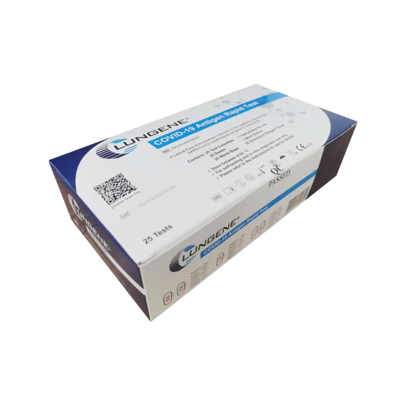 Test rapido Covid-19 Clungene professionale - box 25 test · Scad. 09/2027