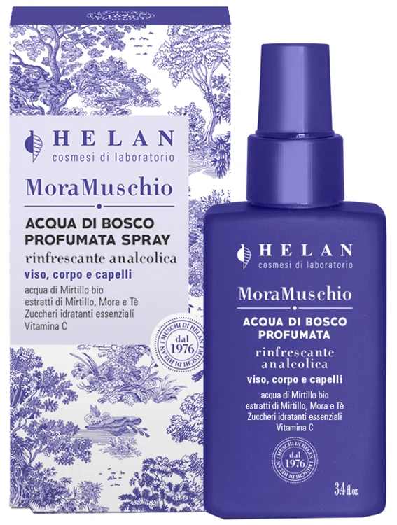 I muschi di helan moramuschio acqua di bosco profumata spray 100 ml