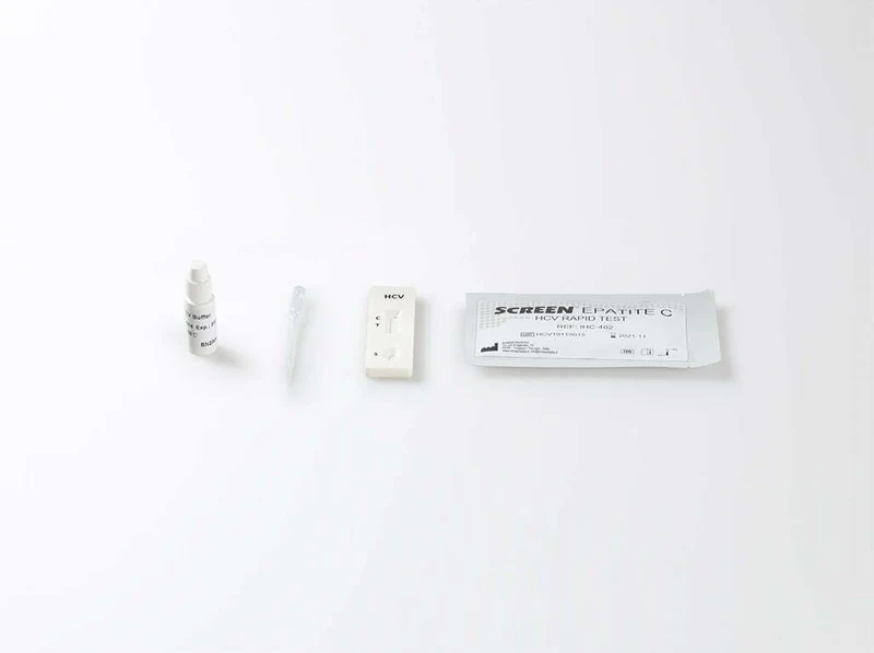 Test rapido a cassetta Epatite C HCV (sangue intero/siero/plasma) conf. 40 pz.