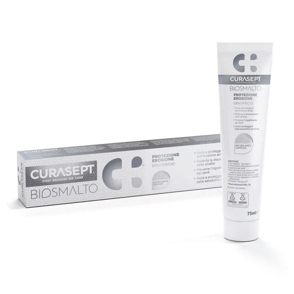 Curasept biosmalto protezione erosione dentifricio 75 ml