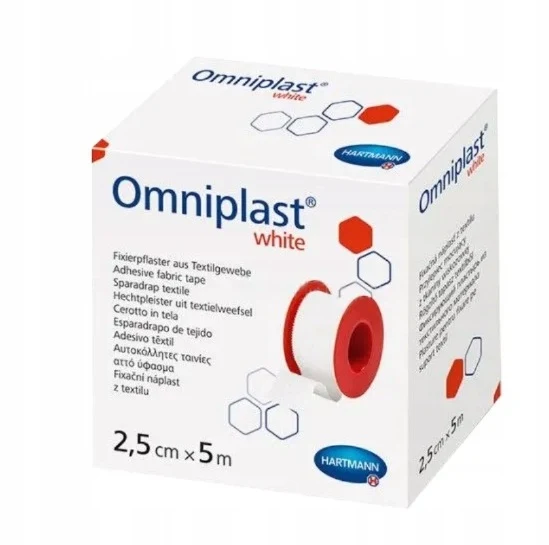HARTMANN Omniplast White cerotto telato - nastro singolo bianco