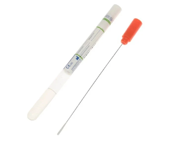 Tampone uretrale in provetta sterile con terreno di trasporto STUART Ø 120 mm. - Conf.150 pz