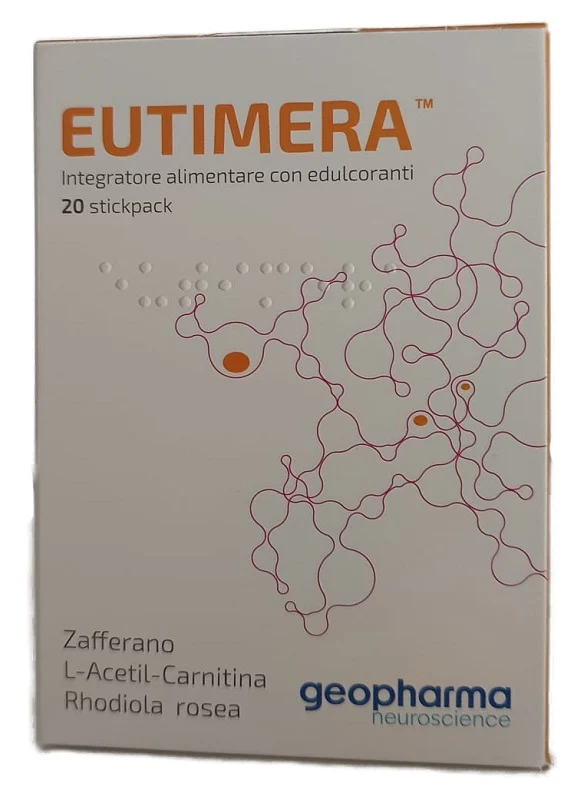 Eutimera 20 stickpack 1,7 g senza glutine naturalmente privo di lattosio con edulcoranti