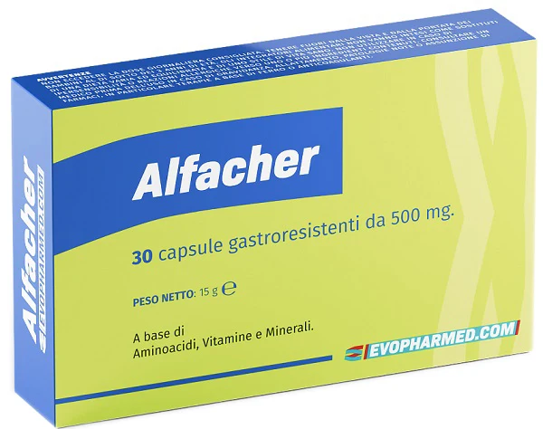 Alfacher 30 capsule 550 mg