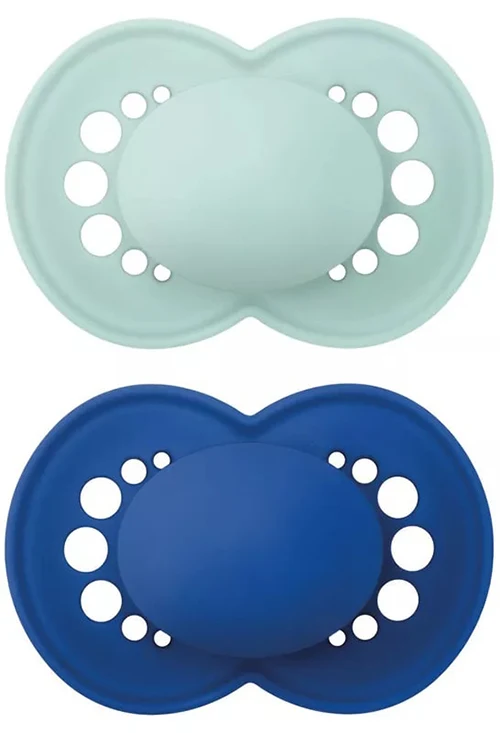 Mam original 6+ silicone confezione doppia maschio