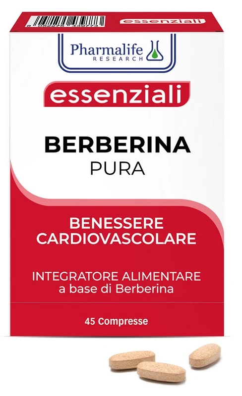 Berberina pura 45 compresse senza glutine