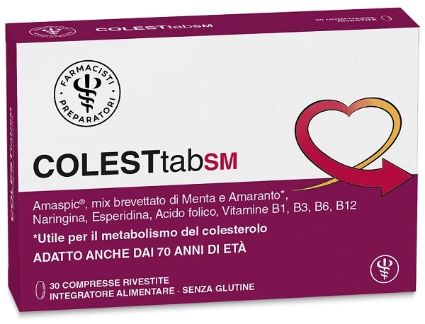 Lfp colesttab sm 30 compresse rivestite senza glutine