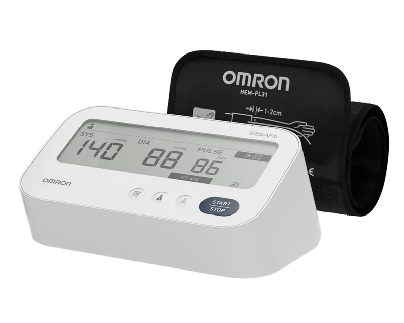 OMRON M3 Comfort AFIB sfigmomanometro digitale con bracciale semirigido HEM-7196-FLE