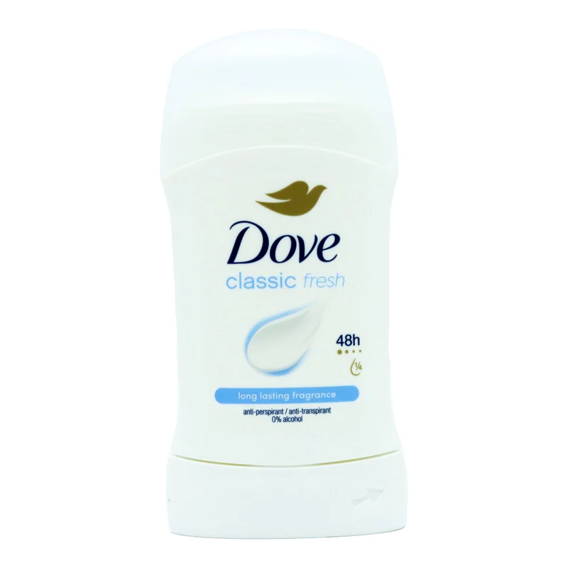 Dove Deodorante Stick 50ml — Deodorante Corpo · Cartone da 6 confezioni