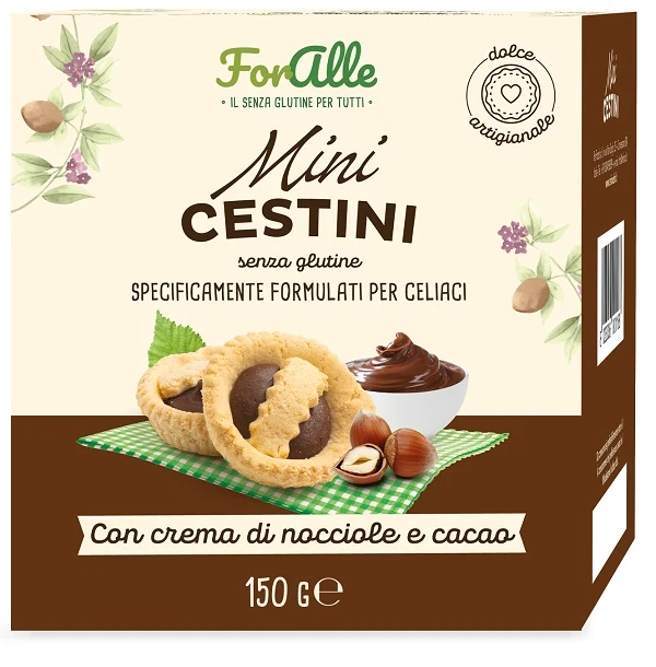 Foralle minicestini crema nocciona & cacao 150 g