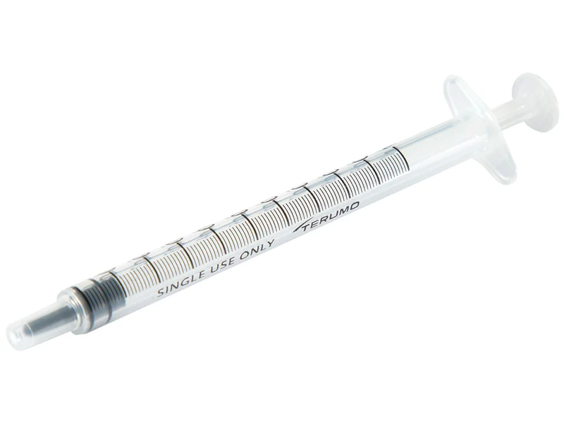 Siringhe Senza Ago Terumo 1 Ml Tubercolina - Luer Slip Concentrico - MDSS01SE - Sterili - Conf. 100 pz.