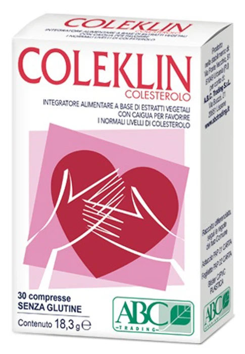Coleklin Colesterolo<3Mg 30 Compresse