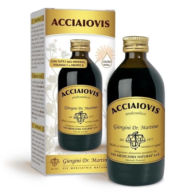 Acciaiovis liquido analcolico 200 ml