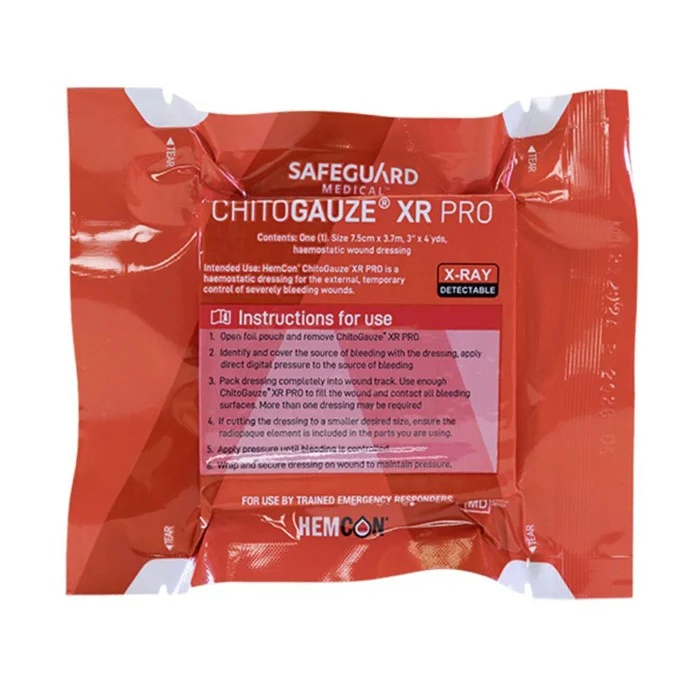 Garza emostatica Chito Gauze® XR Pro