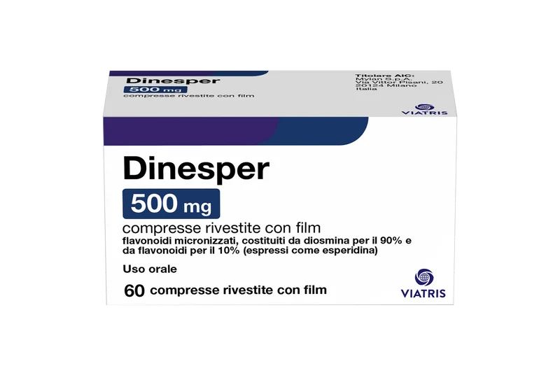 Dinesper 500 mg compresse rivestite con film 60 compresse in blister al/pvc