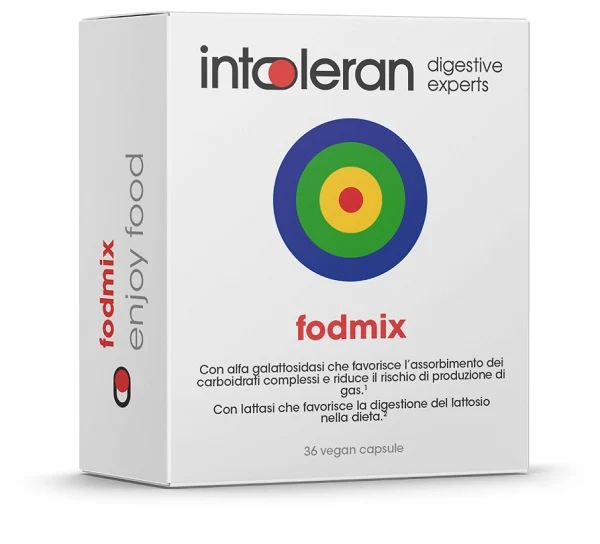 Intoleran fodmix 36 vegan capsule senza glutine