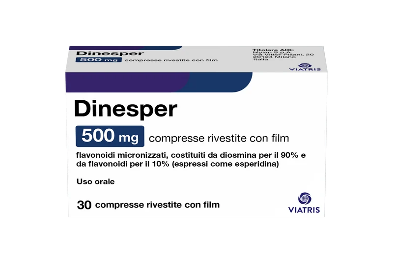 Dinesper 500 mg compresse rivestite con film 30 compresse in blister al/pvc