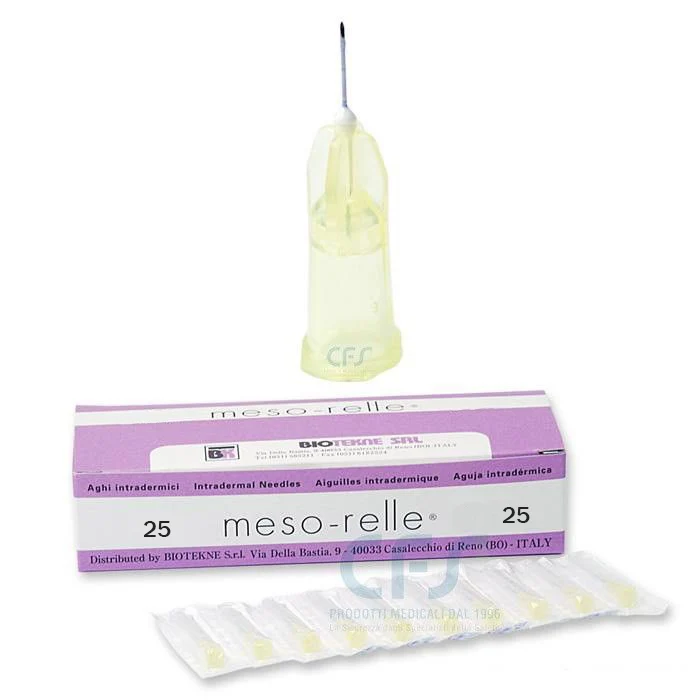 Aghi meso-relle per mesoterapia - Luer 30G x 6mm (25pz)
