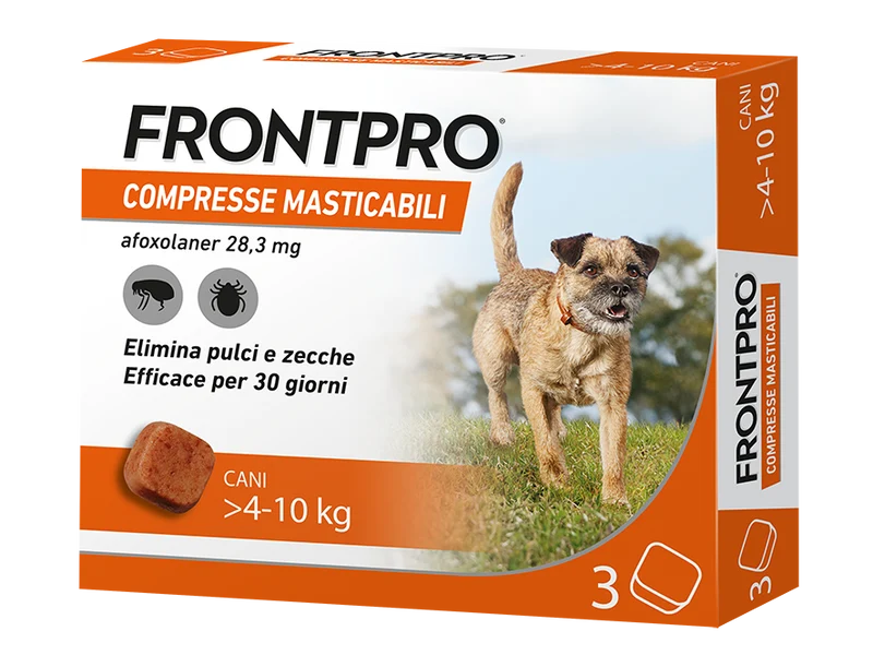 Frontpro*3cpr 4-10kg 28,3mg