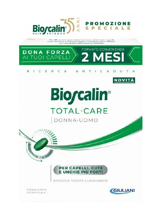 Bioscalin total care 60 compresse promo