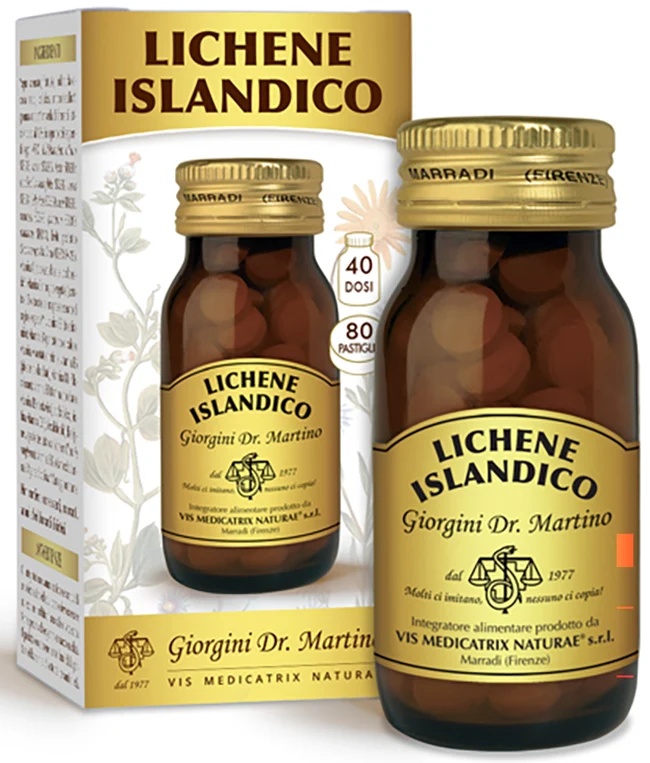 Lichene Islandico 80 Pastiglie