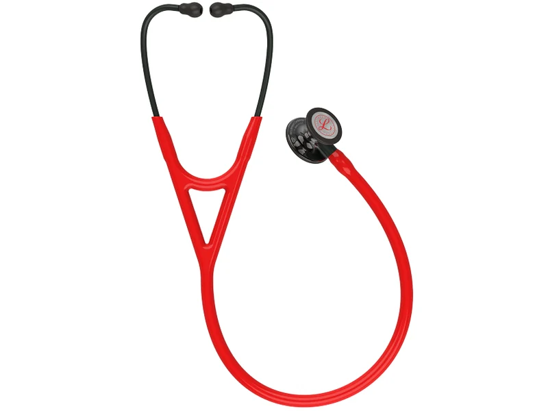Littmann Cardiology IV - 6182 - Rosso - Finitura Nera
