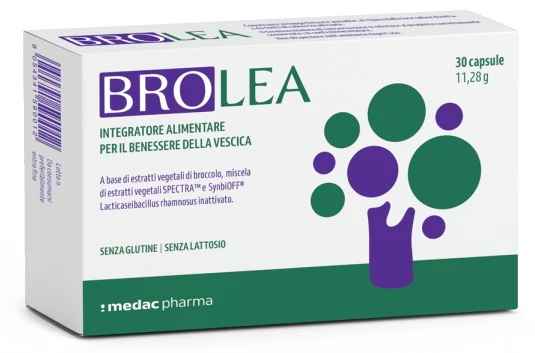 Brolea 30 capsule senza glutine e lattosio