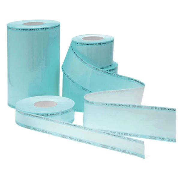 Rotolo piatto per sterilizzazione STERIPERFECT mm 75 x 200 mt.